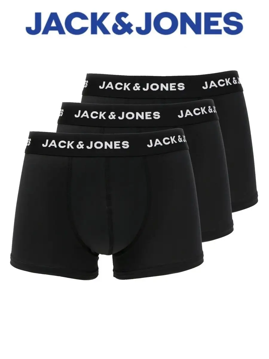 Боксеры JACK JONES трусы Jack&Jones 134725946 купить в интернет-магазине  Wildberries