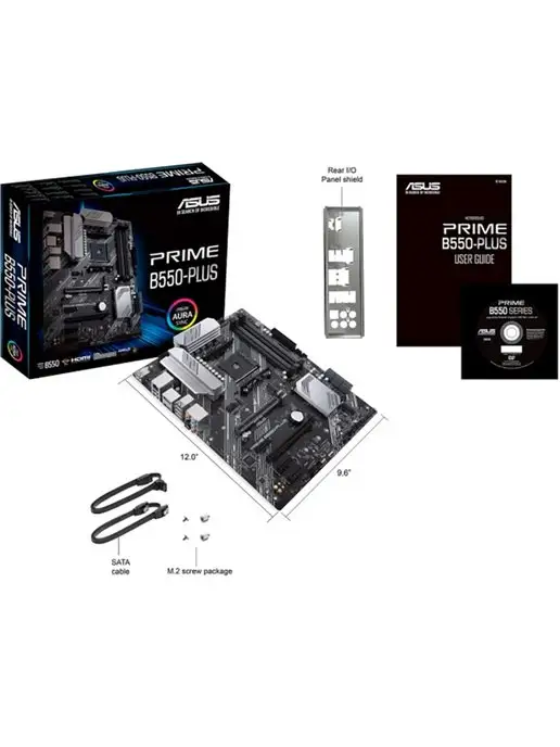 ASUS PRIME B550-PLUS AM4 DDR4 Материнская плата, PRIME AM4 ATX, фото 4
