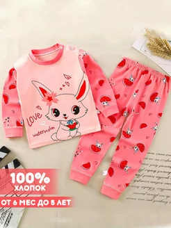 Пижама для новорожденных с котиком Little Tigers 134804536 купить за 583 ₽ в интернет-магазине Wildberries