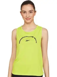 Майка RUNNING GRAPHIC TANK Reebok 134840262 купить за 995 ₽ в интернет-магазине Wildberries