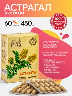 Экстракт Астрагала в капсулах 100% Уголок Здоровья 135197977 купить за 521 ₽ в интернет-магазине Wildberries