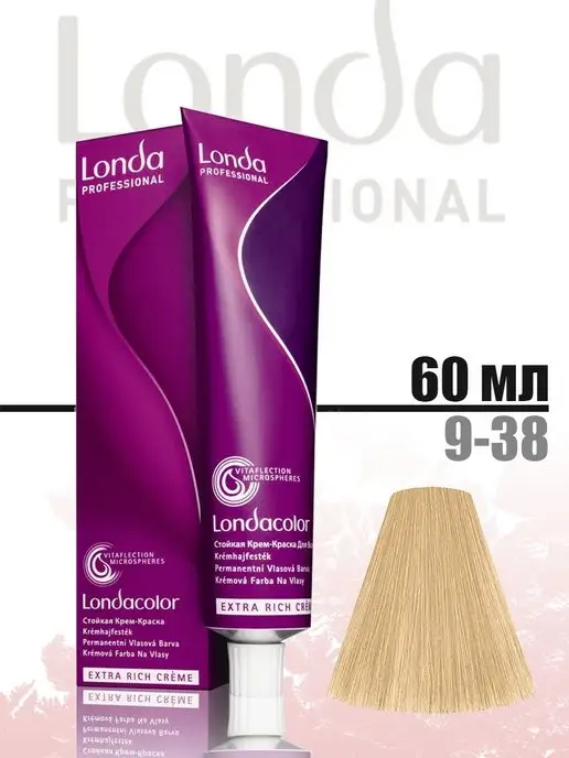 LONDA Лонда Londacolor крем - краска 9-38 60мл, 60 мл