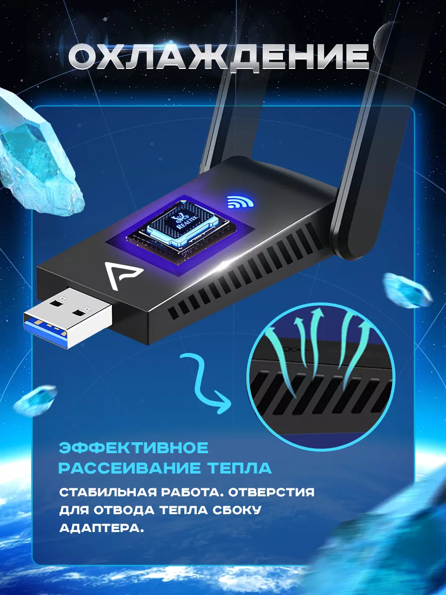 Wifi адаптер usb для пк ALXgroup 135304931 купить за 915 ₽ в  интернет-магазине Wildberries