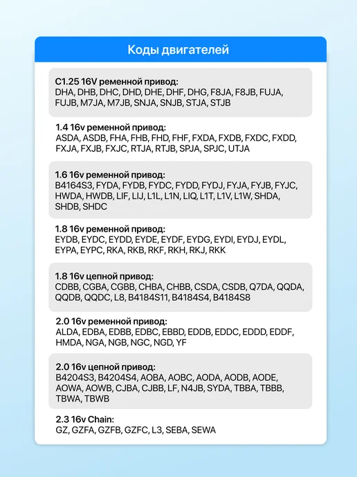 FORSAGE Фиксаторы для обслуживания двигателей Ford, Mazda, Volvo, вариант, фото 3