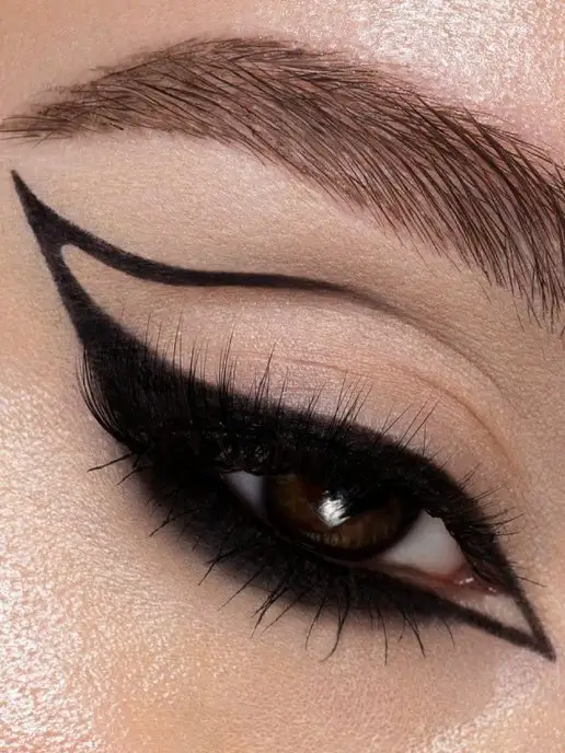 Astra Make-Up Подводка для глаз черная матовая с тонкой кисточкой, черный, фото 8