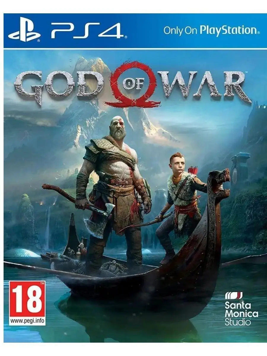 God Of War 4 (Хиты PlayStation) PS4 Полностью на русском PlayStation  135526159 купить в интернет-магазине Wildberries