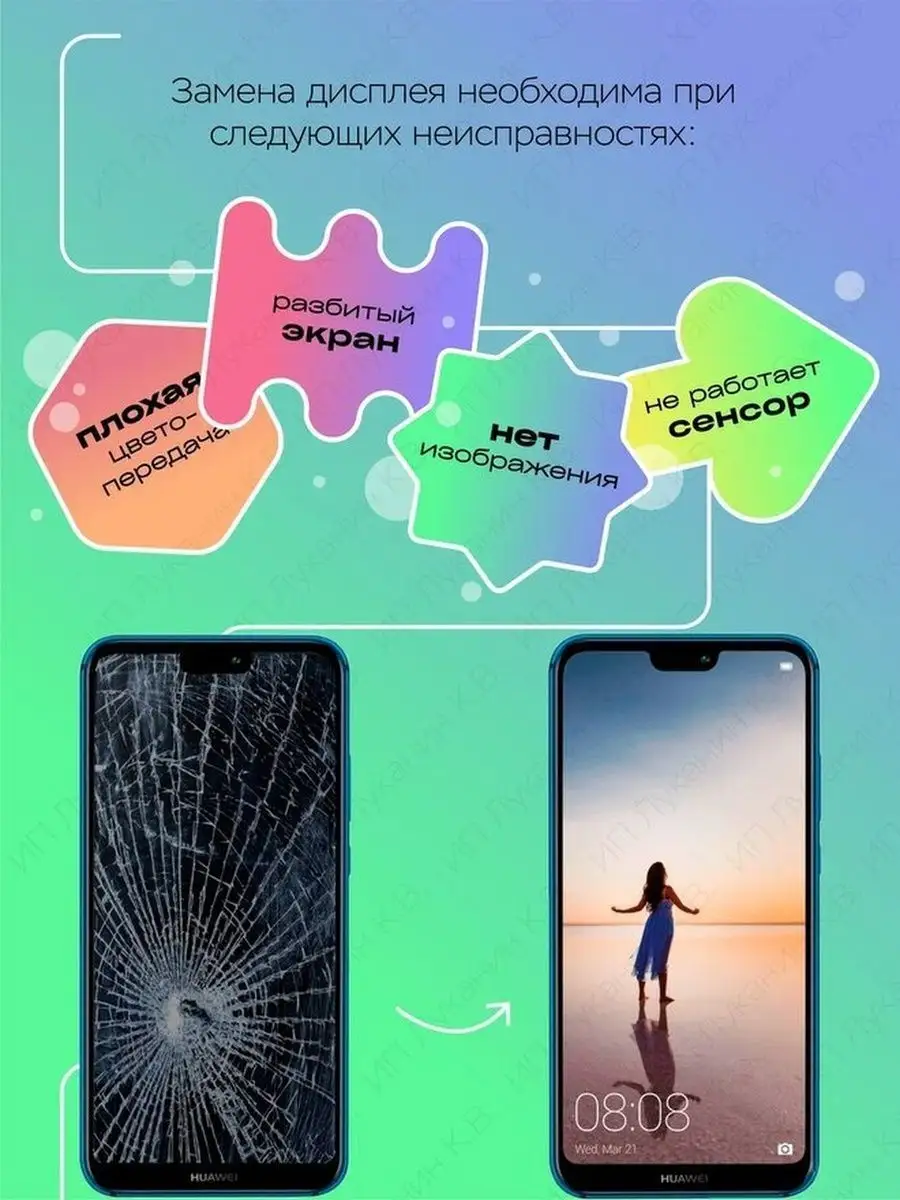 Дисплей для Huawei P20 Lite, дисплейный модуль 100% LCD top100parts  135545011 купить за 1 228 ₽ в интернет-магазине Wildberries