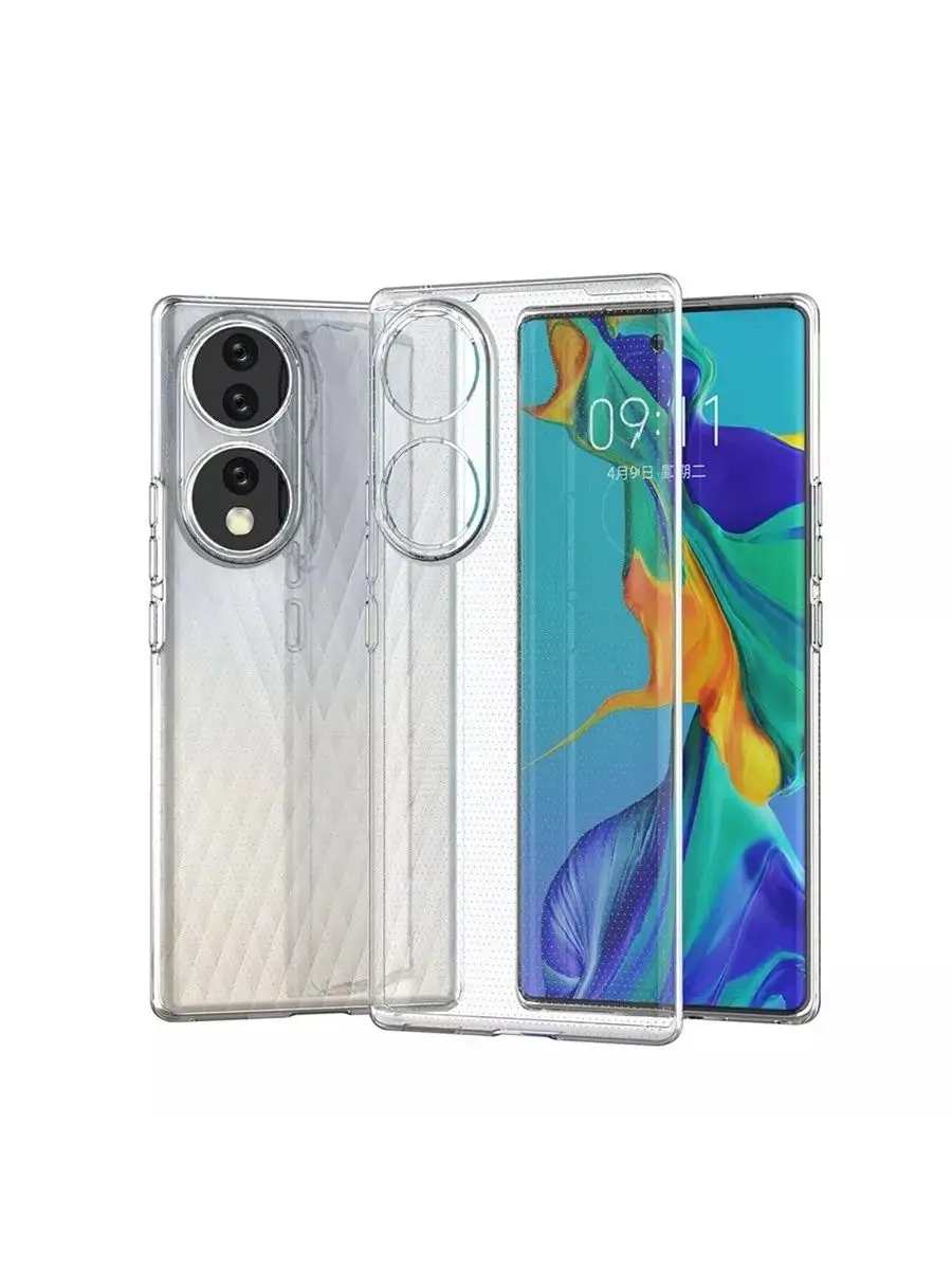 Ультра тонкий силиконовый чехол для Huawei Honor 70 Pro 5G Caseport  135572323 купить за 174 ₽ в интернет-магазине Wildberries