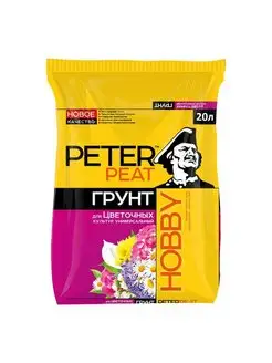 Грунт для цветочных культур, ХОББИ, 20 л Peter Peat 135590233 купить за 501 ₽ в интернет‑магазине Wildberries