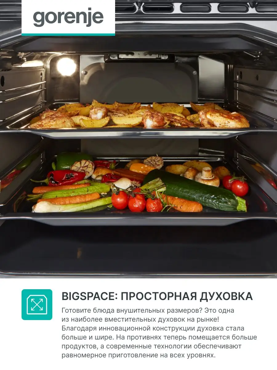 Газовая плита GG5A12WH Gorenje 135595803 купить в интернет-магазине  Wildberries