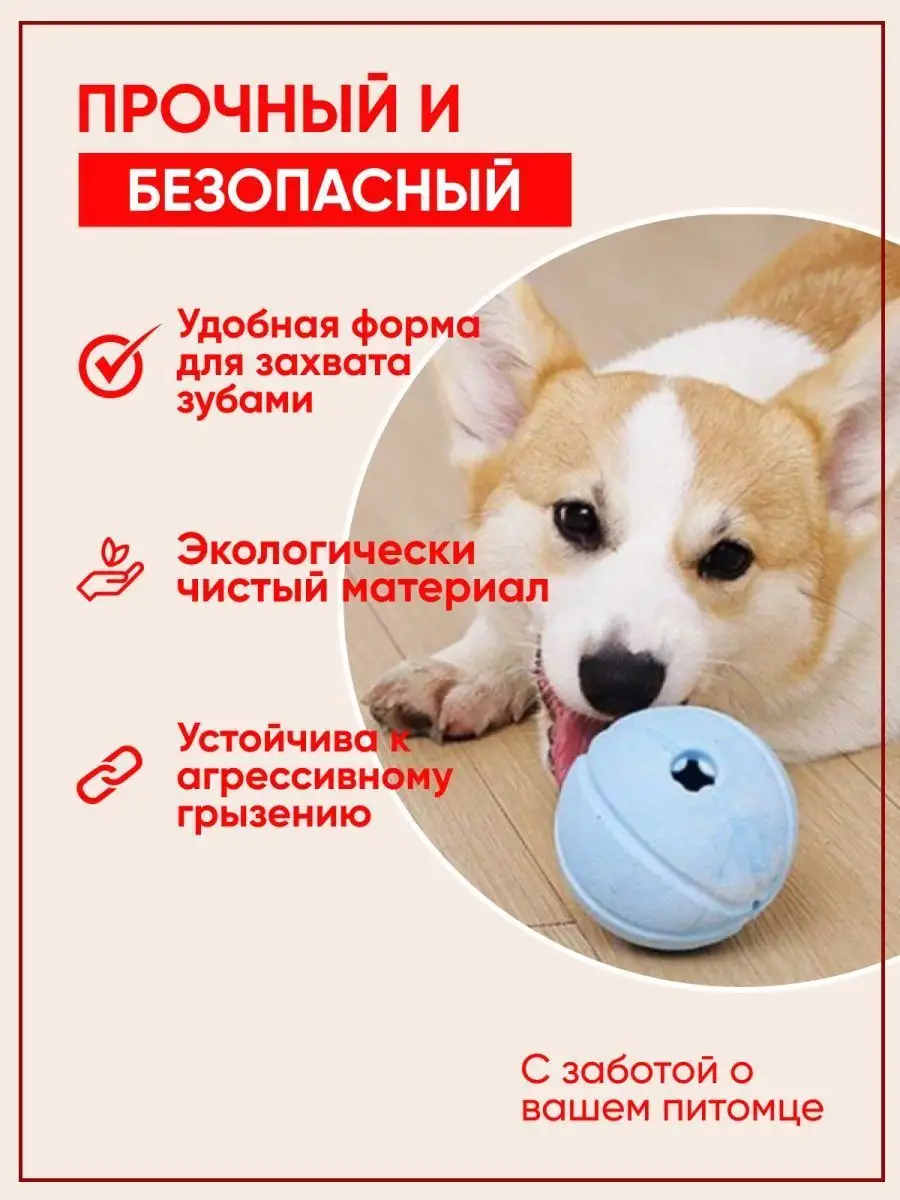 Мяч для собак средних и крупных пород Olash Pets 135664749 купить в  интернет-магазине Wildberries