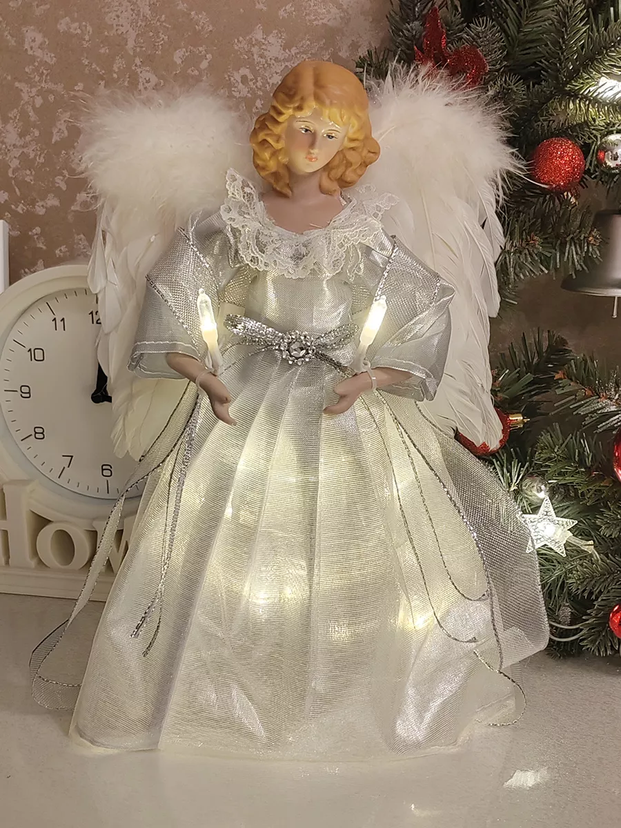 Ангел из фоамирана на новогоднюю елку