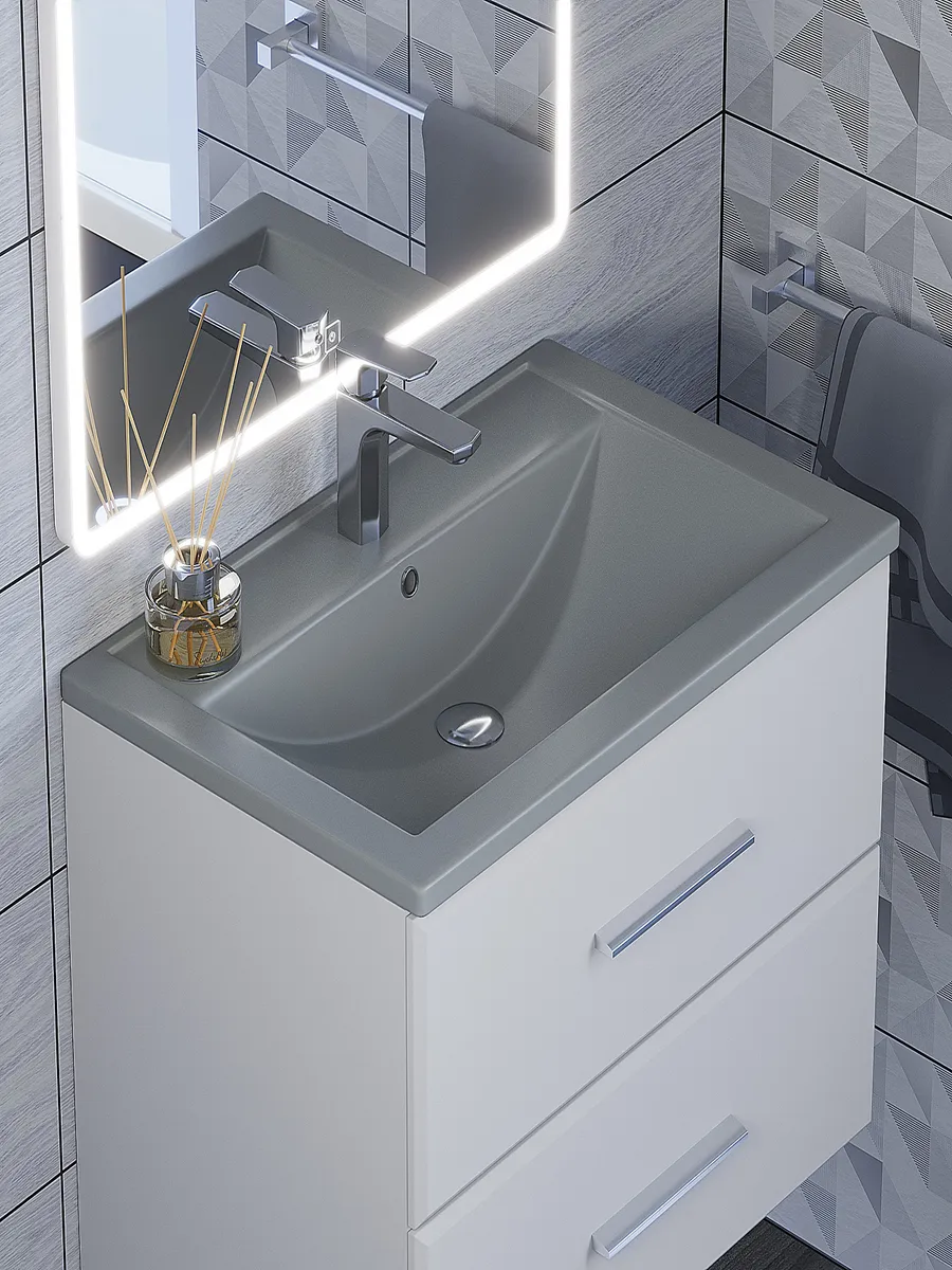 Раковина в ванную Foster Quartz 70 см
