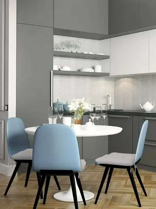 Classmark Подушка на стул квадратная 40х40 см декоративная с завязками, 2 шт, фото 6
