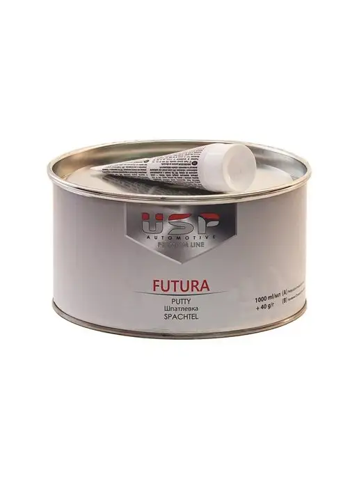 USP Automotive USP Futura Putty Шпатлевка легкая универсальная 1 л, 1 л