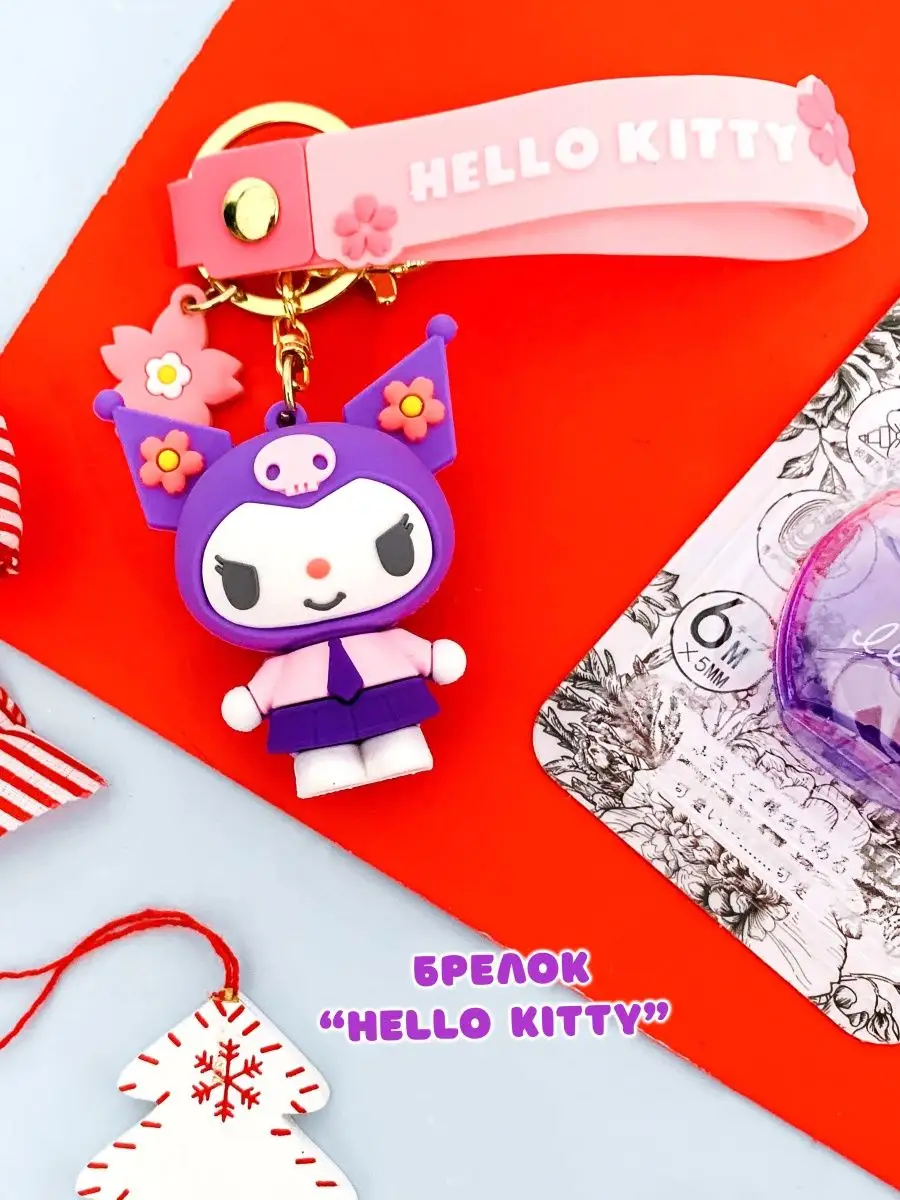 Набор Аниме Куроми, Моя мелодия, Хеллоу Китти, Kuromi Sweet Cat Shop  135784216 купить в интернет-магазине Wildberries