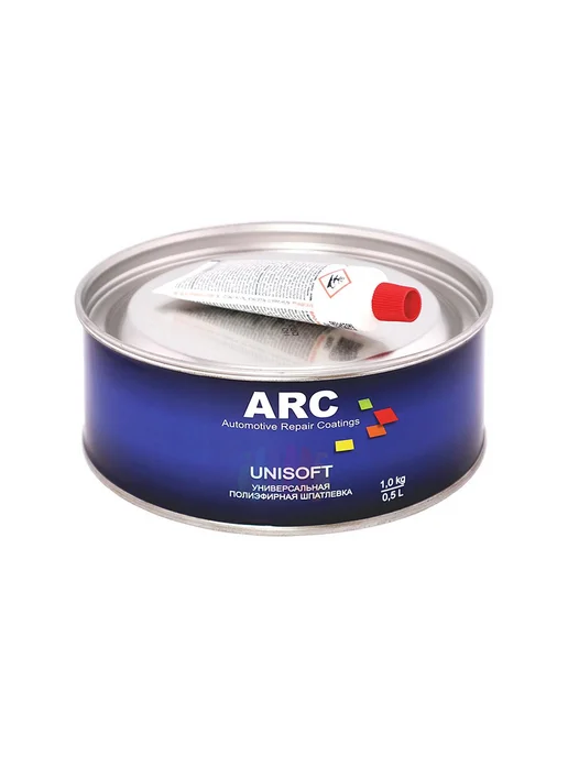 ARC Unisoft Мягкая универсальная автошпатлевка 1 кг, 1 кг