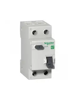 Дифф автомат выключатель SE EASY9 1P+N C 16А 30мА AC Schneider Electric. 135836692 купить за 2 766 ₽ в интернет-магазине Wildberries