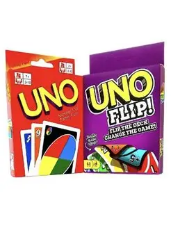 Набор от UNO UNO FLIP MATTEL GAMES 135840531 купить за 280 ₽ в интернет-магазине Wildberries