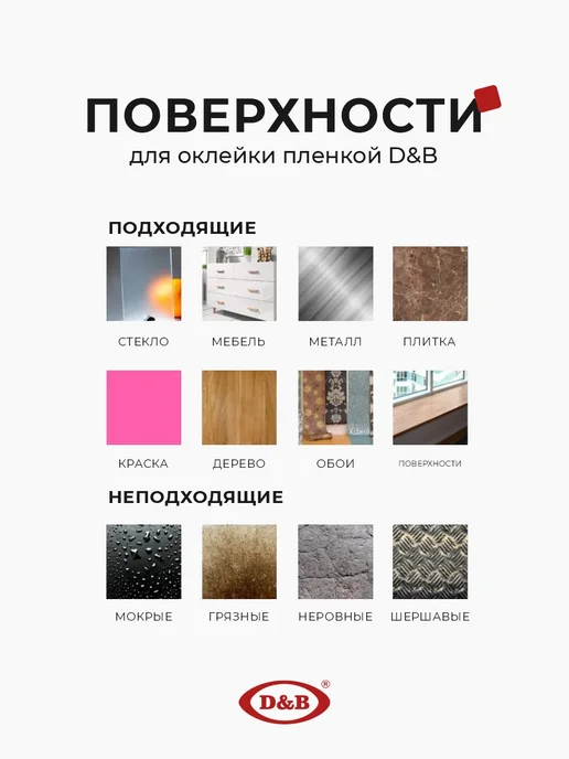 D&B Пленка самоклеящаяся для мебели, голубой, фото 8