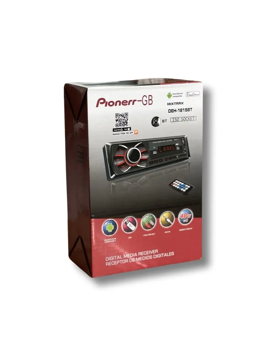 Магнитола Pioneer.GB DEH - 181 SBT Pionerr - GB 135935806 купить за 804 ₽ в  интернет-магазине Wildberries