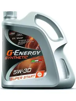 Моторное масло G-Energy SYNTHETIC SUPER START 5W-30, 4л Gazpromneft 135984981 купить за 2 415 ₽ в интернет-магазине Wildberries