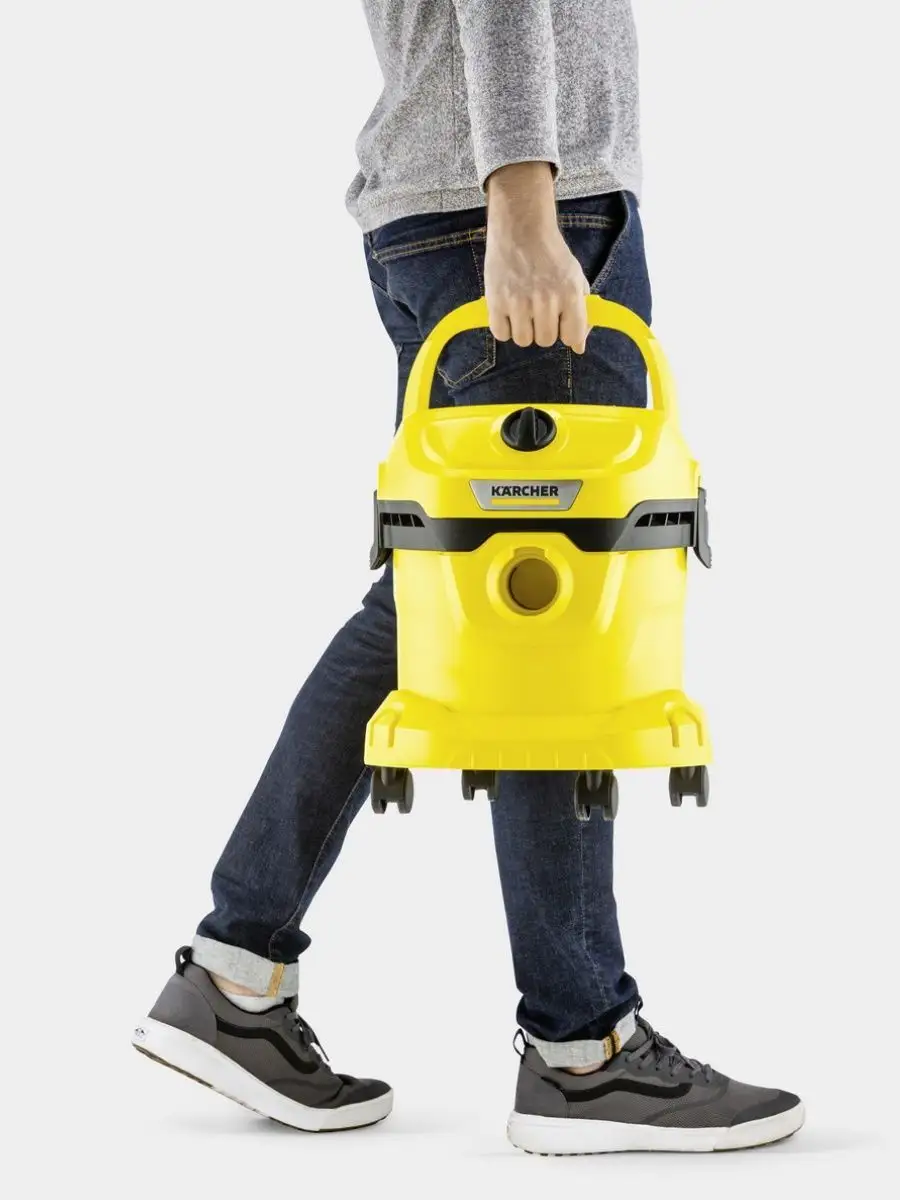 Пылесос компактный хозяйственный WD 2 Plus V-12/4/18 Karcher 136012069  купить за 9 253 ₽ в интернет-магазине Wildberries