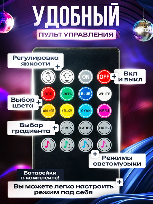 Fame Way Подсветка в машину салон RGB, вариант, фото 4