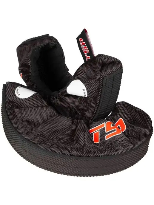 TSP Чехлы хоккейные мягкие для ходьбы для коньков Walking PRO, черный, фото 5