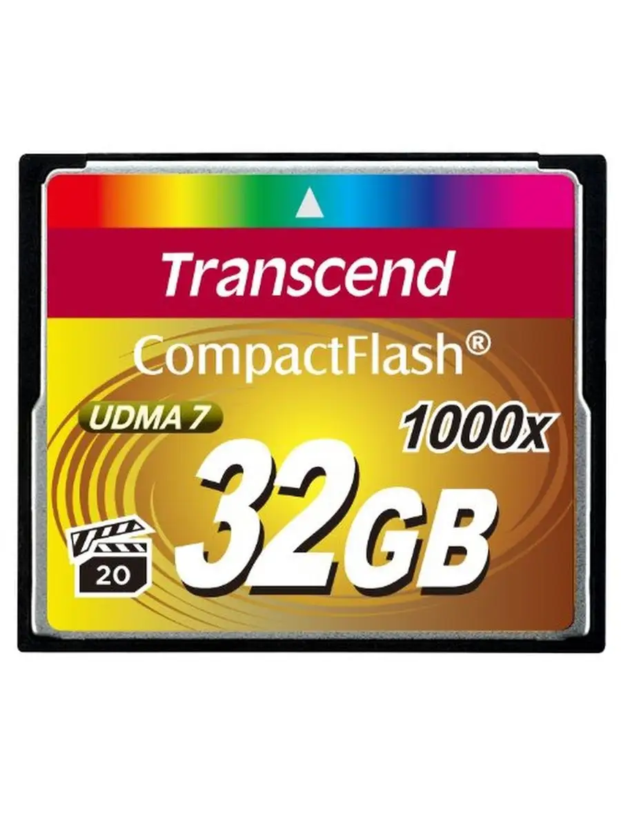 Карта памяти CompactFlash 32GB 1000x (TS32GCF1000)