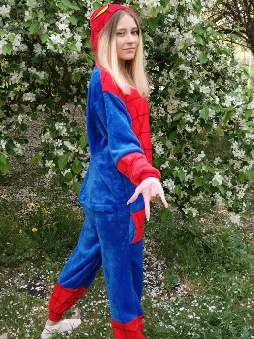 Lookova Кигуруми Человек-паук (Spider-Man), синий, фото 8