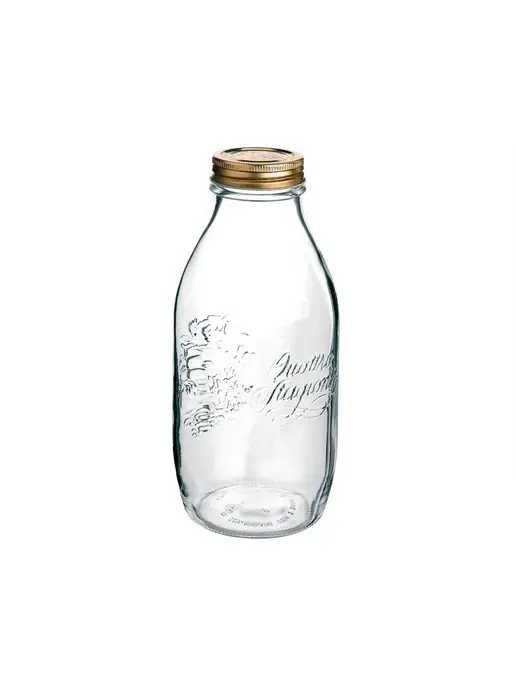 Bormioli Rocco Бутылка 1л с металлической крышкой, Quattro Stagioni, 1 л