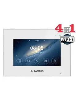 Монитор видеодомофона Tantos Marilyn HD Wi-Fi, 7" (белый) Tantos 136222592 купить за 27 346 ₽ в интернет-магазине Wildberries