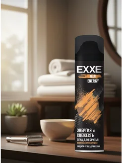 EXXE Пена для бритья Восстанавливающая, 200 мл