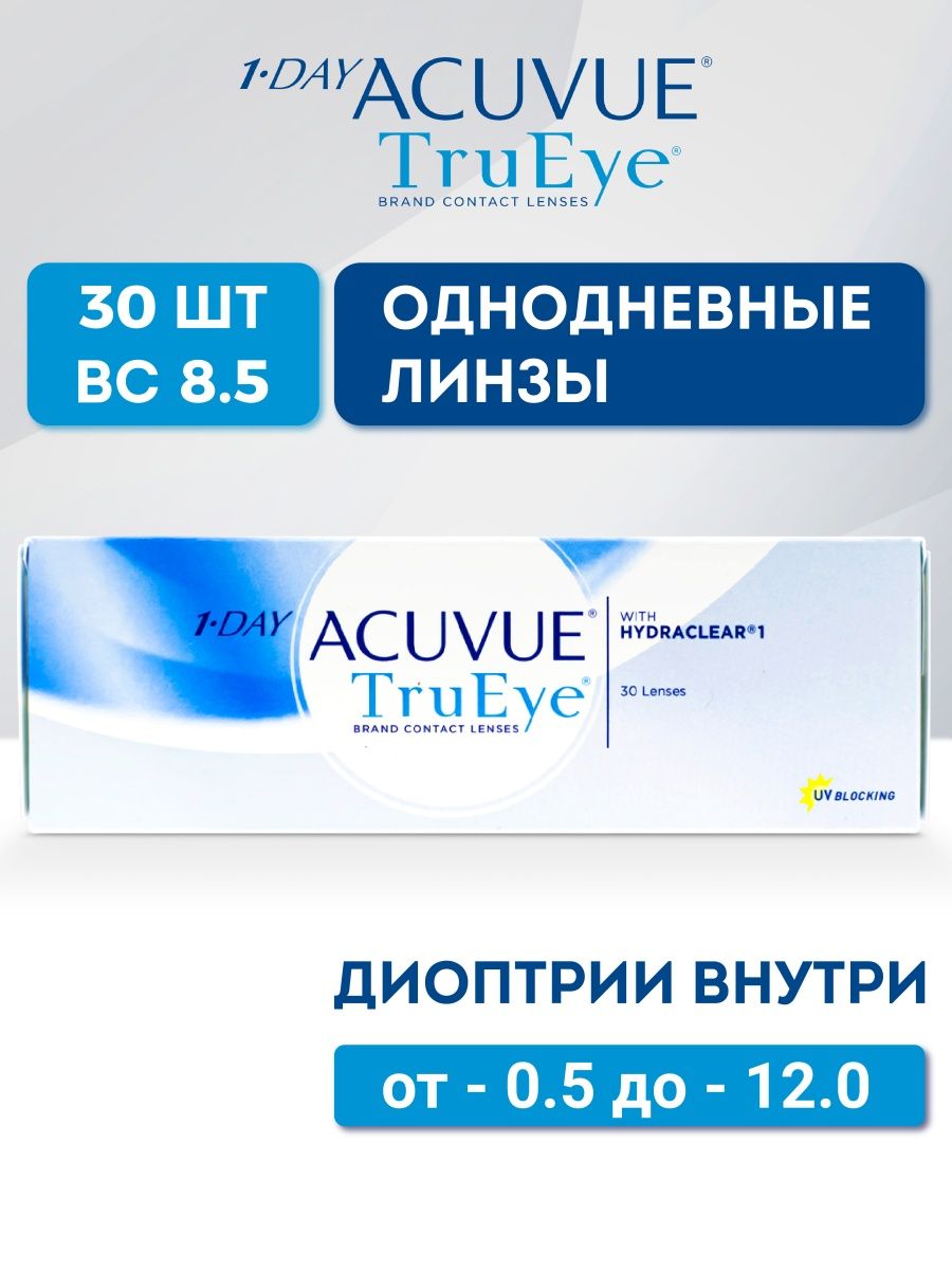 Линзы acuvue trueye 30