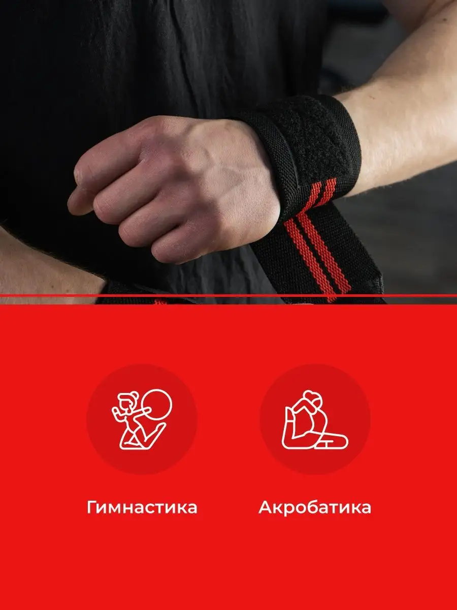 Напульсник спортивный на запястье для рук, 2 шт. Shark Fit 136358170 купить  за 442 ₽ в интернет-магазине Wildberries