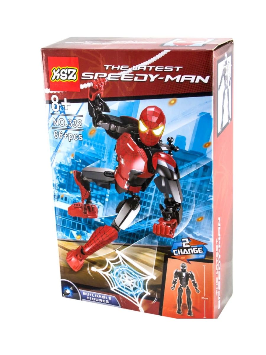 Конструктор Супер Герои marvel Spider-Man Человек-Паук LEGO 136360167  купить за 709 ₽ в интернет-магазине Wildberries