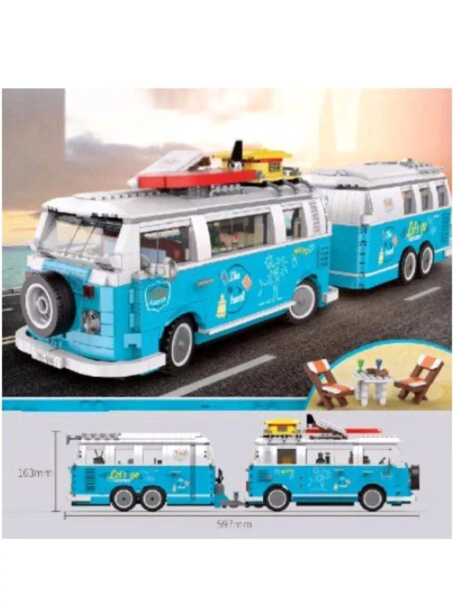 Конструктор Креатор Creator машина Фургон Volkswagen Camper LEGO 136364707  купить в интернет-магазине Wildberries