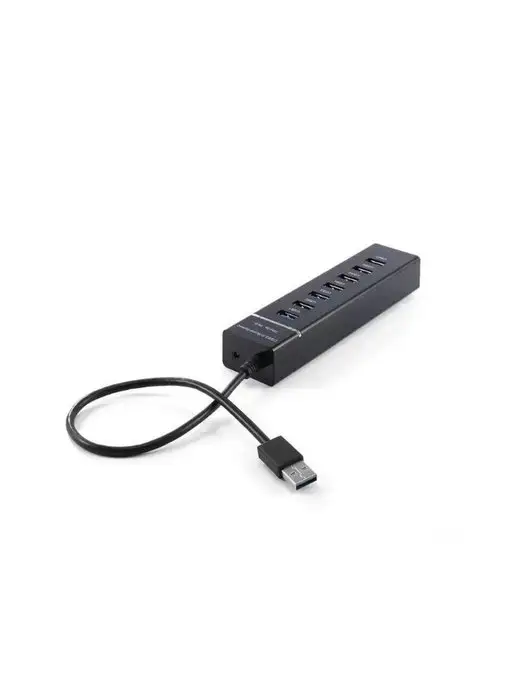KS-is USB HUB 7xUSB 2.0 F в USB 3.0 M c блоком питания, 1.2 м, 1,2 м, фото 8