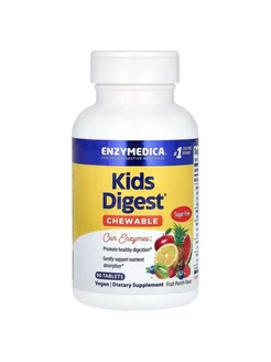 Kids Digest Пищеварение детей. Ферменты детские Enzymedica 136487243 купить за 3 099 ₽ в интернет-магазине Wildberries