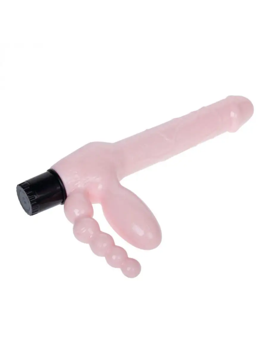 Безремневой страпон с вибрацией Super Strapless Dildo Baile 136518176  купить за 1 623 ₽ в интернет-магазине Wildberries