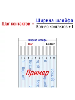 Шлейф FFC 23-pin Шаг 0.5mm Длина 6cm Прямой A-A OEM 136525319 купить за ...