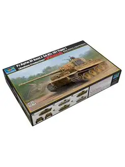 09539 Танк Pz.Kpfw.VI Ausf.E Sd.Kfz.181 Tiger I TRUMPETER 136539046 купить за 3 477 ₽ в интернет-магазине Wildberries