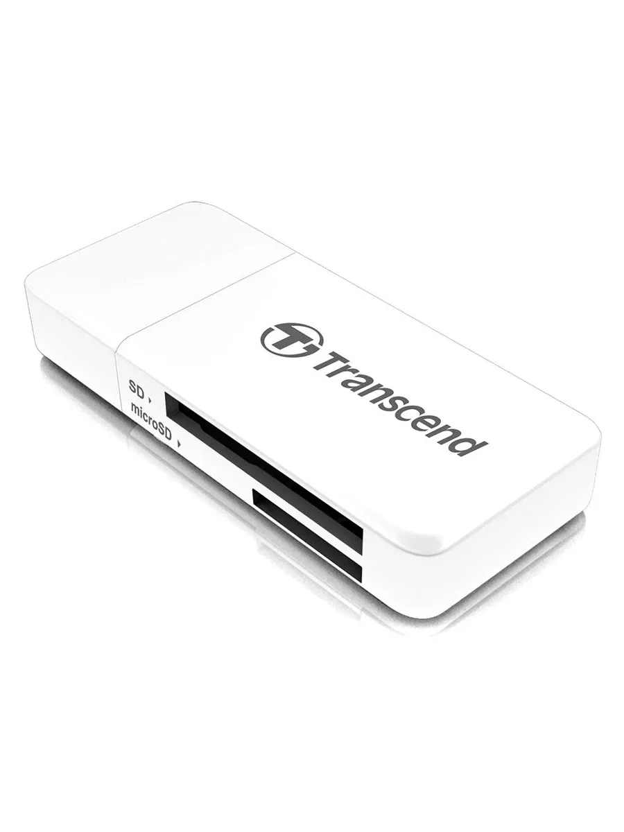 Карт-ридер RDF5 USB3.1 Gen 1, белый (TS-RDF5W)