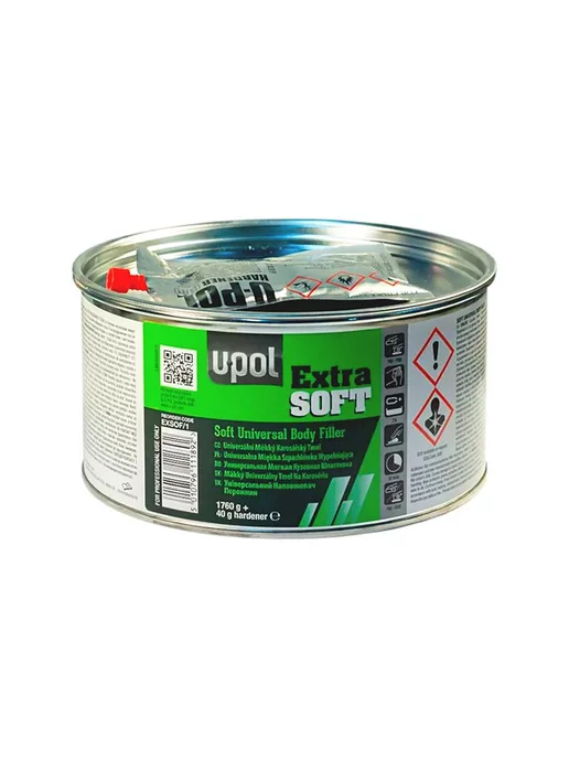 U-pol Шпатлевка мягкая юпол EXSOF 1 Extra Soft 1,76 кг, 1,76 кг