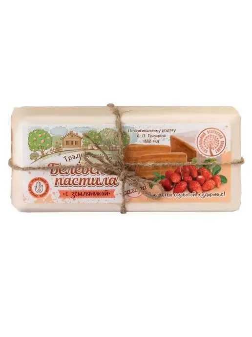 Белевский продукт Белевская Пастила с Земляникой и Брусникой 200 гр (2 шт), 200 г, фото 3