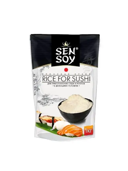 Sen Soy Premium Sen Soy Рис для Суши 1 кг, 1 кг