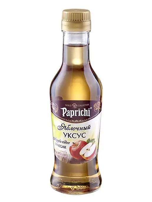 Paprichi Папричи уксус яблочный 3 шт по 220 мл, 3 шт, 220 мл, фото 2