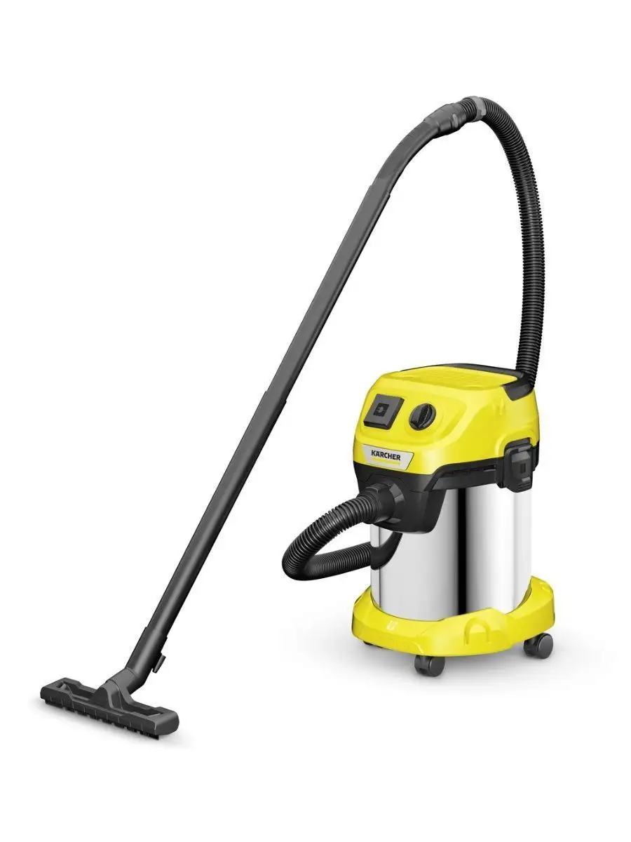 Бытовой строительный пылесос Karcher WD 3 P S V-17/4/20 Karcher 136616038  купить за 13 790 ₽ в интернет-магазине Wildberries