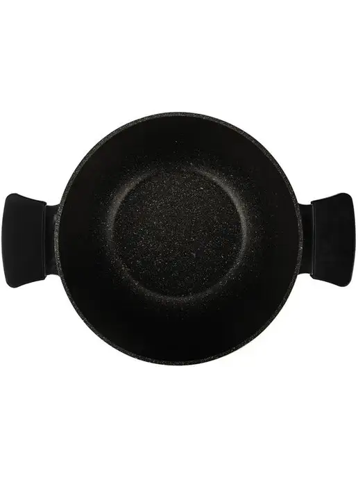Kenwell Казан DHL7024 с крышкой, 24 см, черный, фото 5